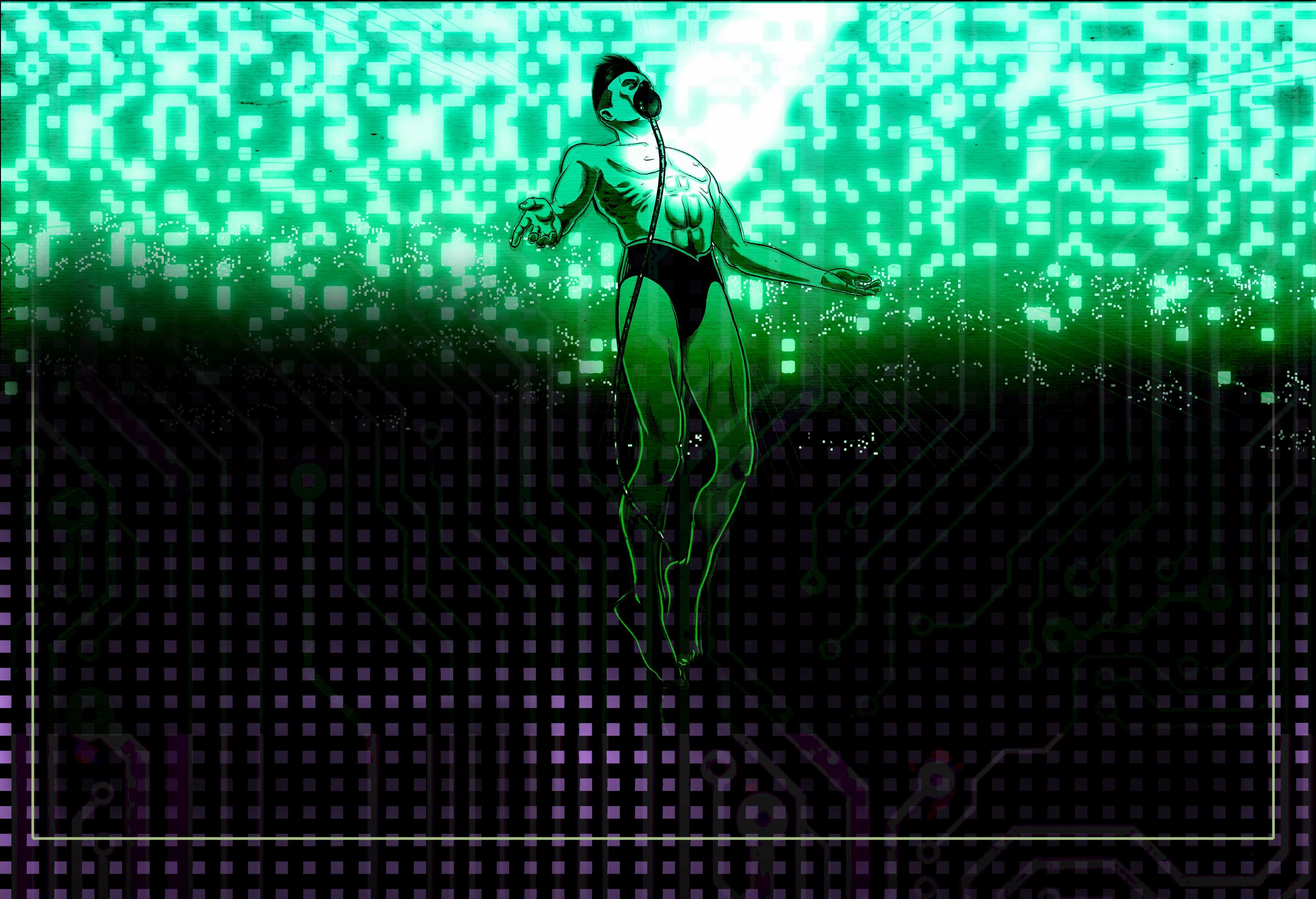 A diver enters the Xodus