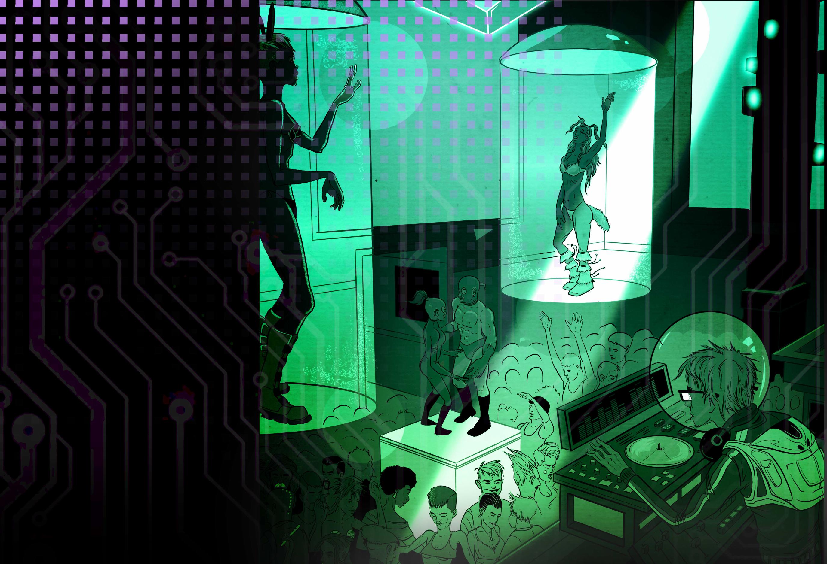 The Digital Pool immersion chamber